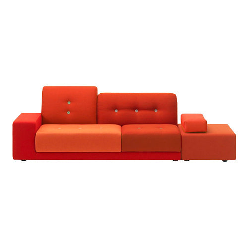 vitra Polder sofa rood (rechts)