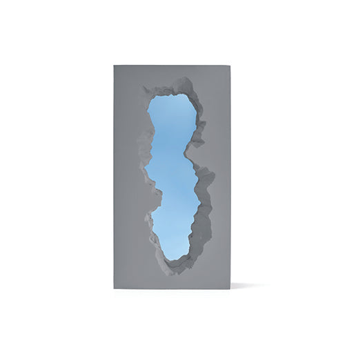 Gufram Broken Mirror spiegel grijs