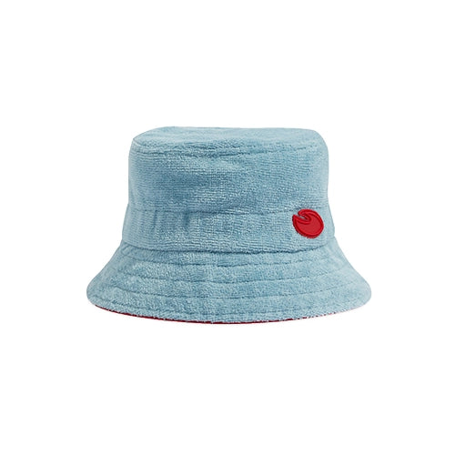 Baindoux Bucket hat blauw/wit