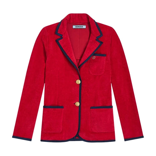 Baindoux darling Jackie rood/blauw