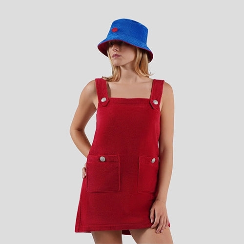 Baindoux bucket hat nautische blauw