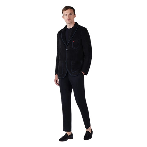 Baindoux Royal Blazer nautisch zwart/donkerblauw