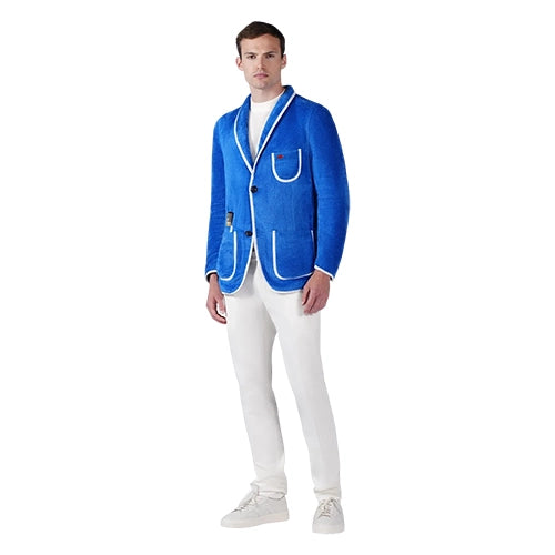Baindoux Royal Blazer nautisch blauw/wit