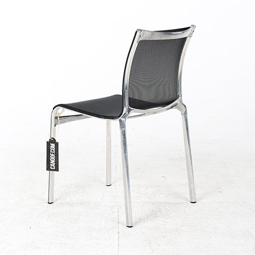 Alias bigframe stoel zwart chrome