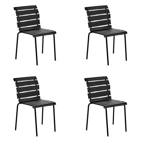 Maarten Baas Aligned chairs zwart
