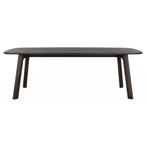 Arco Grid Barrel 220cm tafel zwart