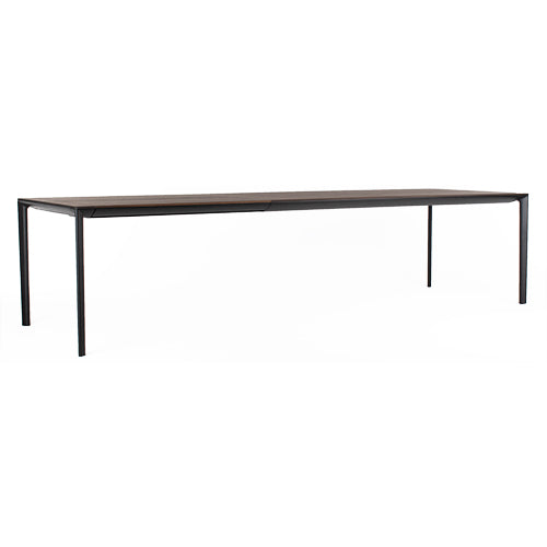 Arco Shift gerookt eiken tafel zwart bruin