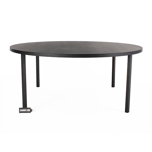 Arco Slim Plus tafel rond zwart