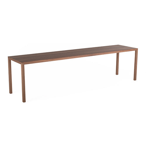 Vitra Slim Bench notenhout bruin