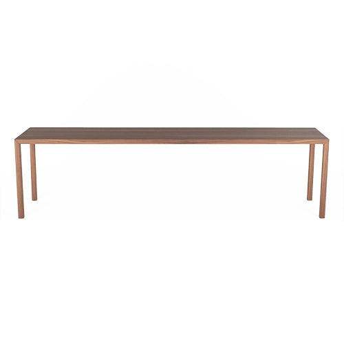 Vitra Slim Bench notenhout bruin