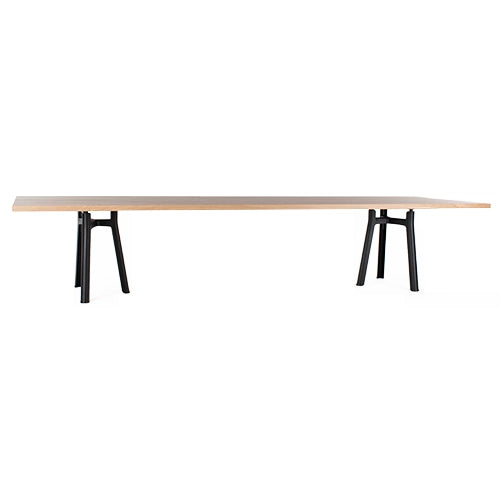 Arco Trestle 360cm tafel zwart