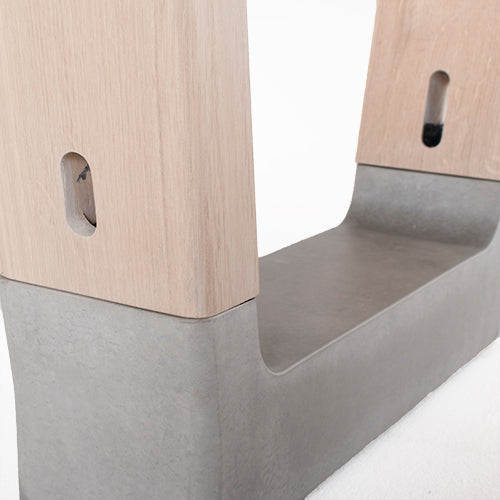 Arco base tafel white wash