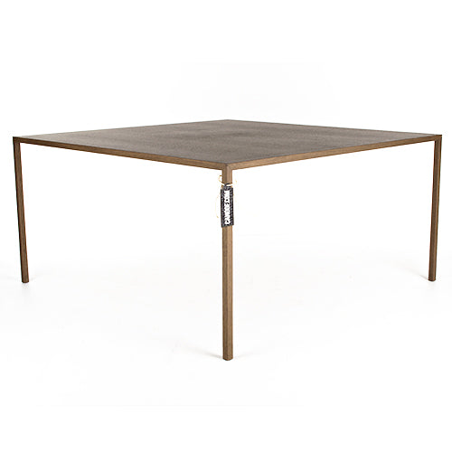 arco slim tafel smoke bruin