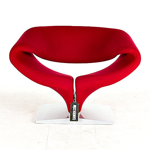 artifort ribbon chair rood