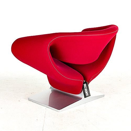 artifort ribbon fauteuil rood