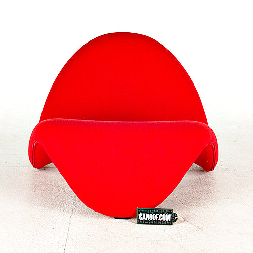 artifort tongue fauteuil rood