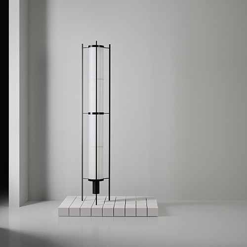 Atelier artiforte K-46 vloerlamp zwart