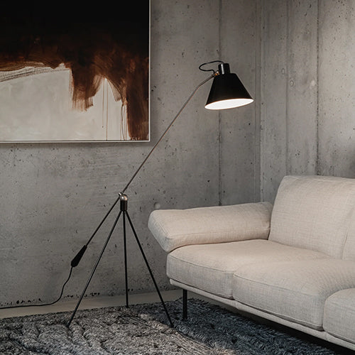 Atelier Artiforte Magneto vloerlamp zwart