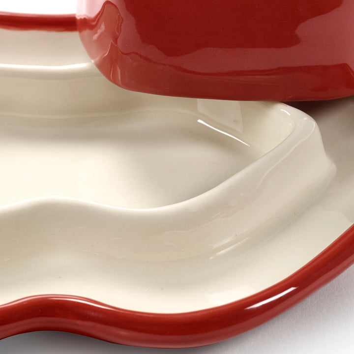 Wouters &amp; Hendrix botervloot, detail van de schaal