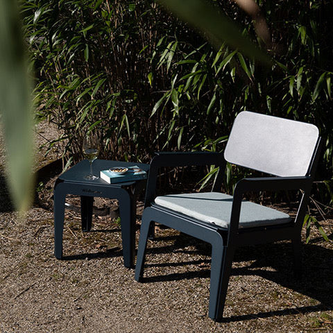 Weltevree Bended Lounge chair blauw