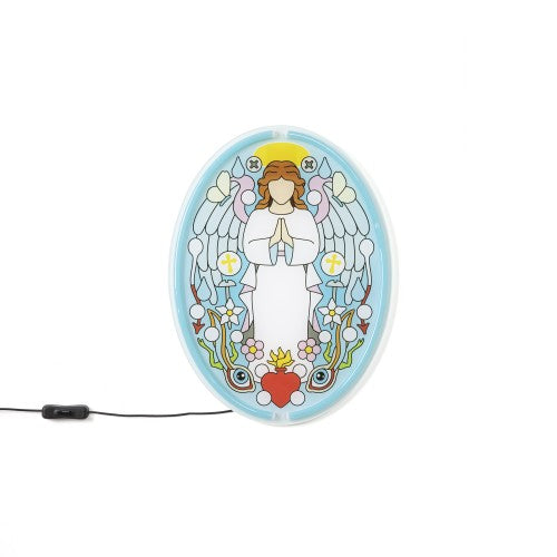 Seletti Blow gospel lamp blauw