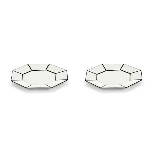 Serax Annebet Philips bord small wit/zwart