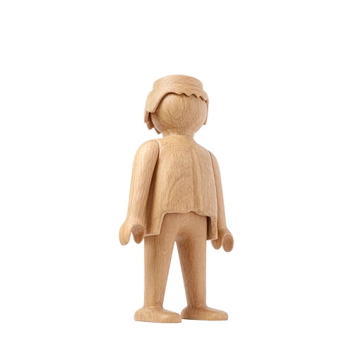 Boyhood Playmobil man eikenhout