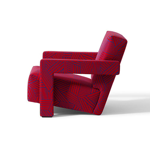 Cassina Utrecht chair roze blauw