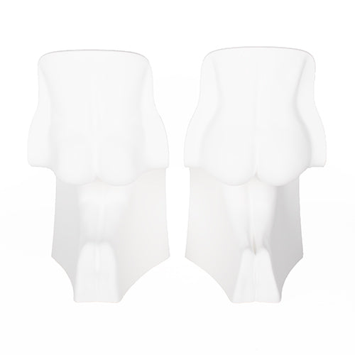 Casamania Him/her stoel wit