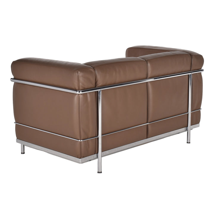 Cassina LC2 bank bruin leder 