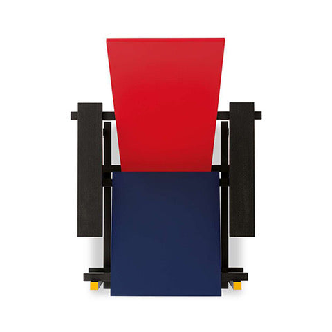 Cassina rietveld stoel red en blue