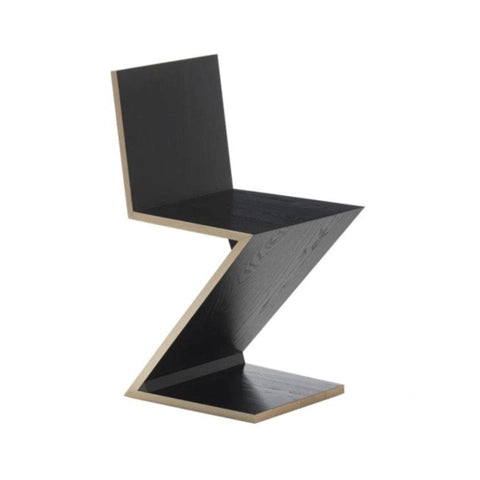 Cassina Zig Zag stoel zwart