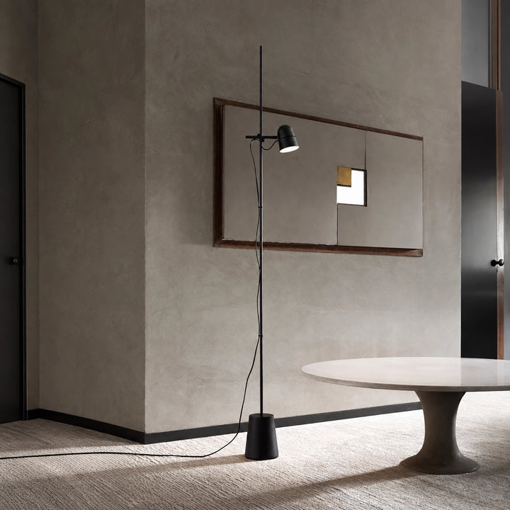 Luceplan Counterbalance vloerlamp zwart