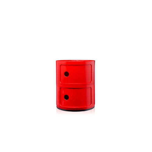 Kartell Componibili kast 2 vakken rood