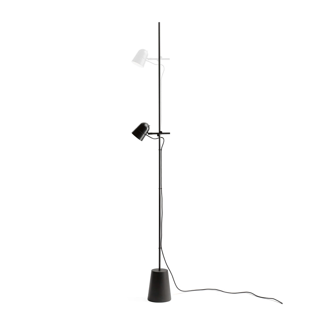 Luceplan Counterbalance vloerlamp zwart