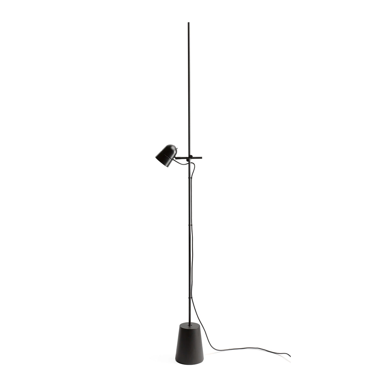 Luceplan Counterbalance vloerlamp zwart