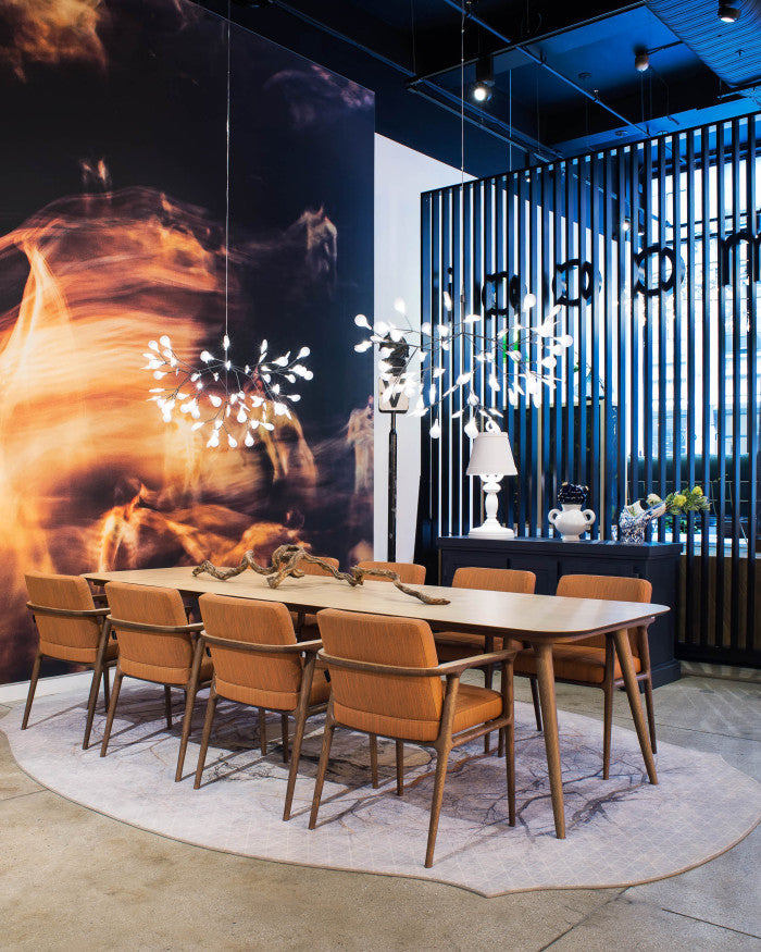 moooi carpets diamond tree vloerkleed grijs