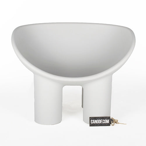 driade roly poly chair lichtgrijs