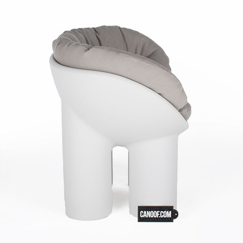 Driade Roly Roly fauteuil lichtgrijs