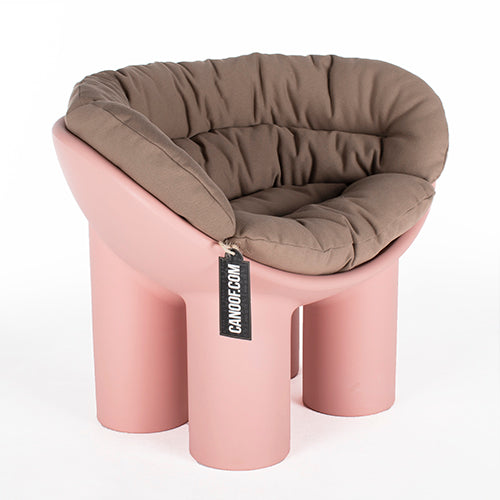 driade roly poly chair roze