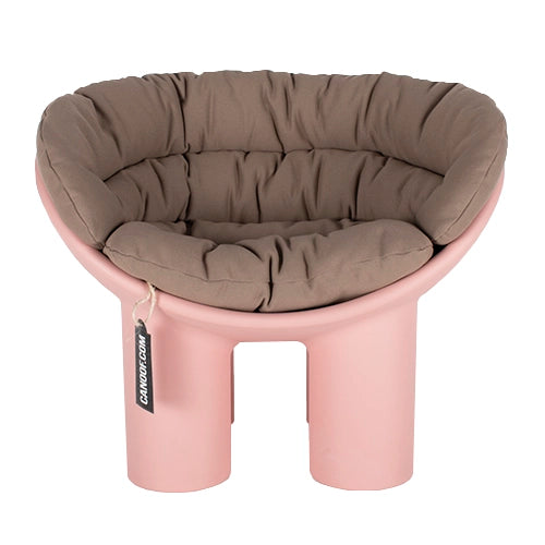 Driade Roll chair roze bruin