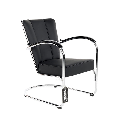 Dutch Originals Gispen 412 fauteuil zwart leder
