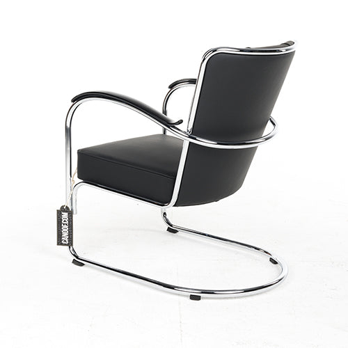 Dutch Originals Gispen 412 fauteuil zwart leder