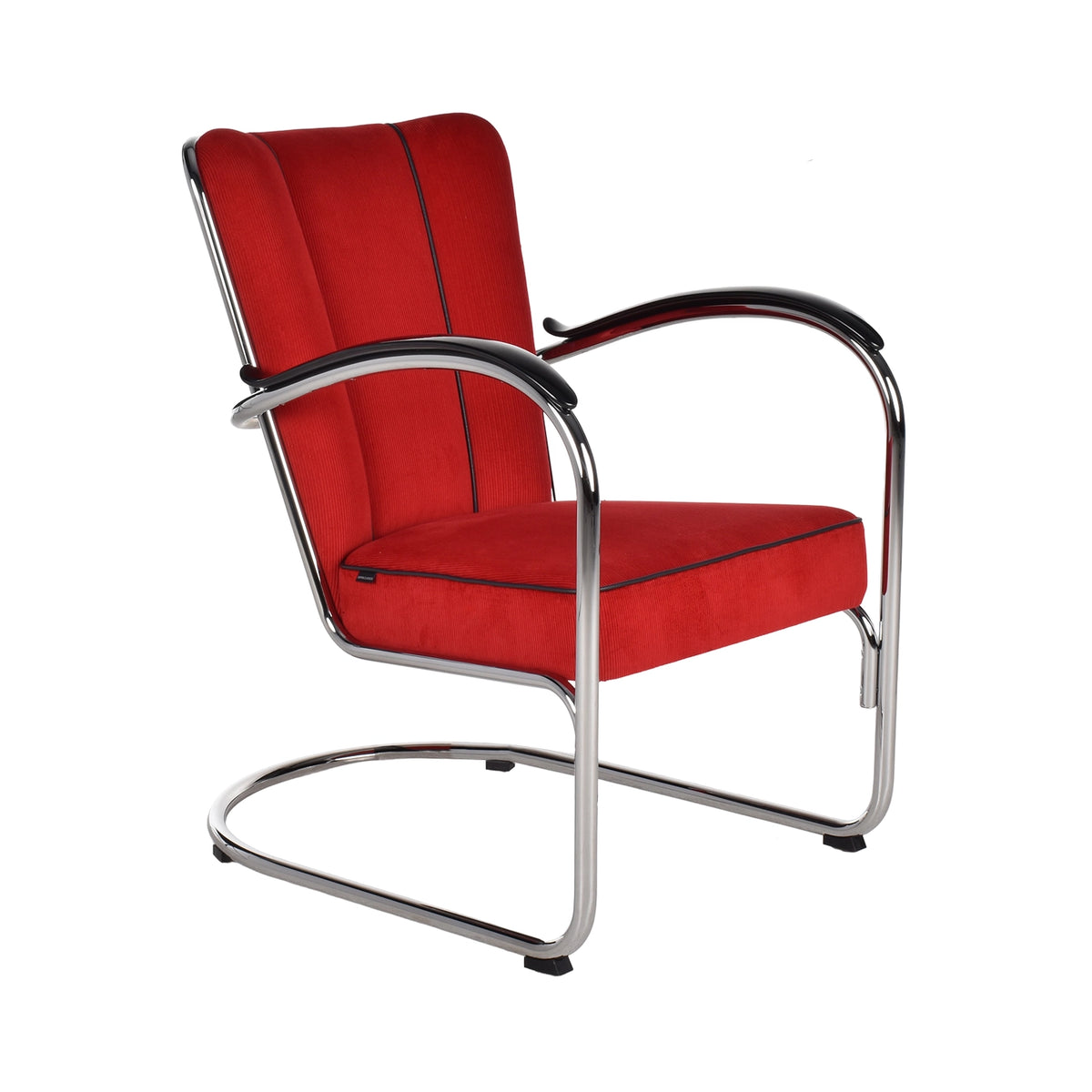 Gispen 412 fauteuil rood