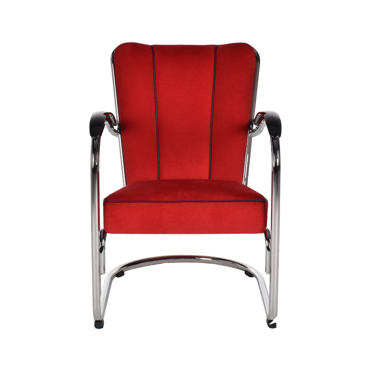 Gispen 412 fauteuil rood