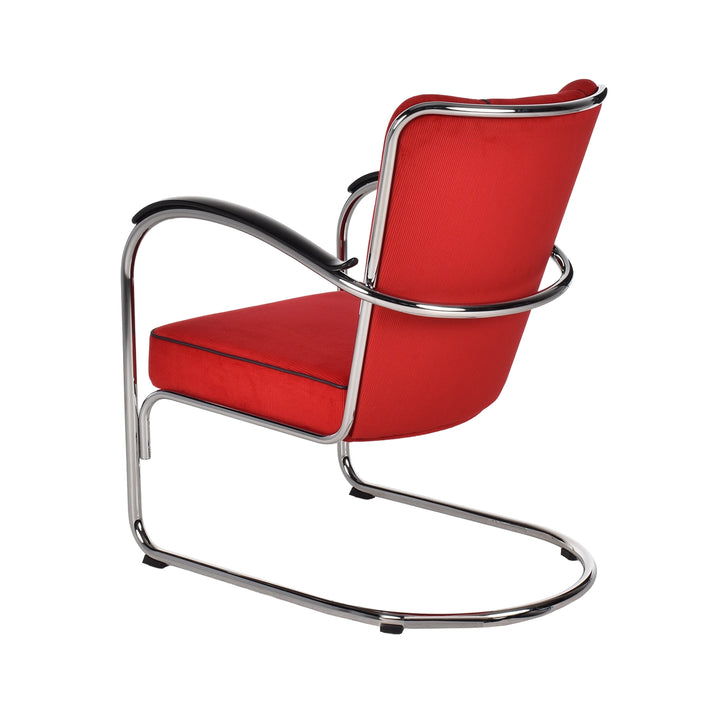 Gispen 412 fauteuil rood