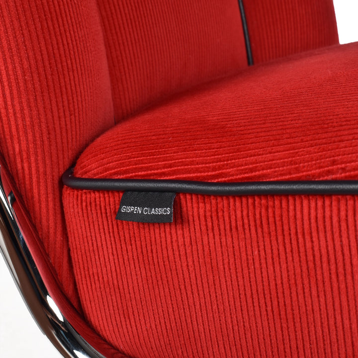 Gispen 412 fauteuil rood
