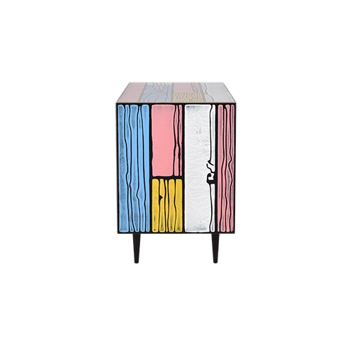 Wrongwoods ladekast roze