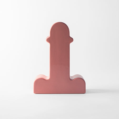 Ettorre Sottsass Shiva vaas roze BD Barcelona
