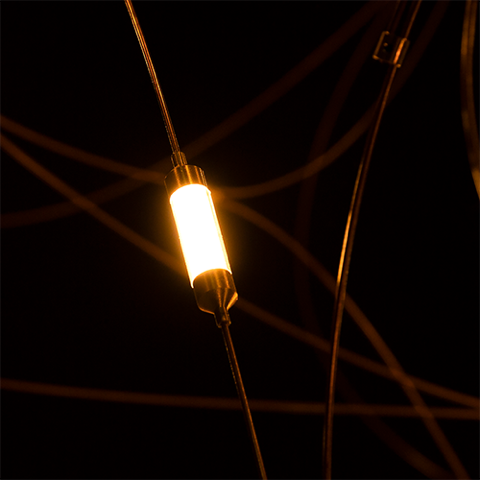 Moooi Flock of Light hanglamp brons kleur